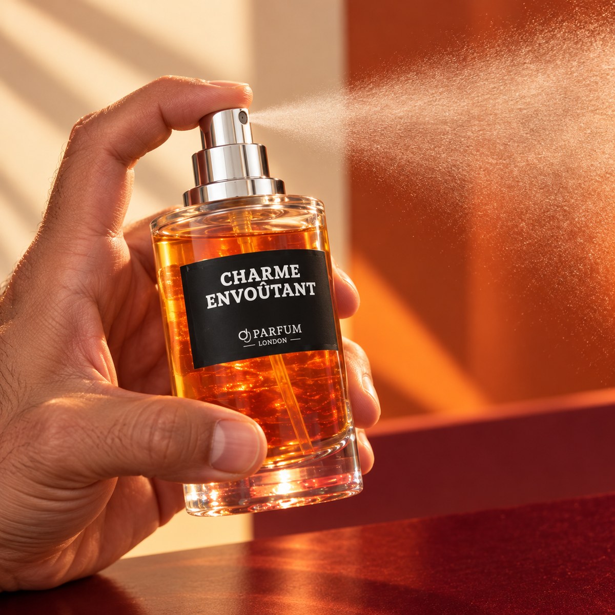 Charme Envoûtant — Spray in motion