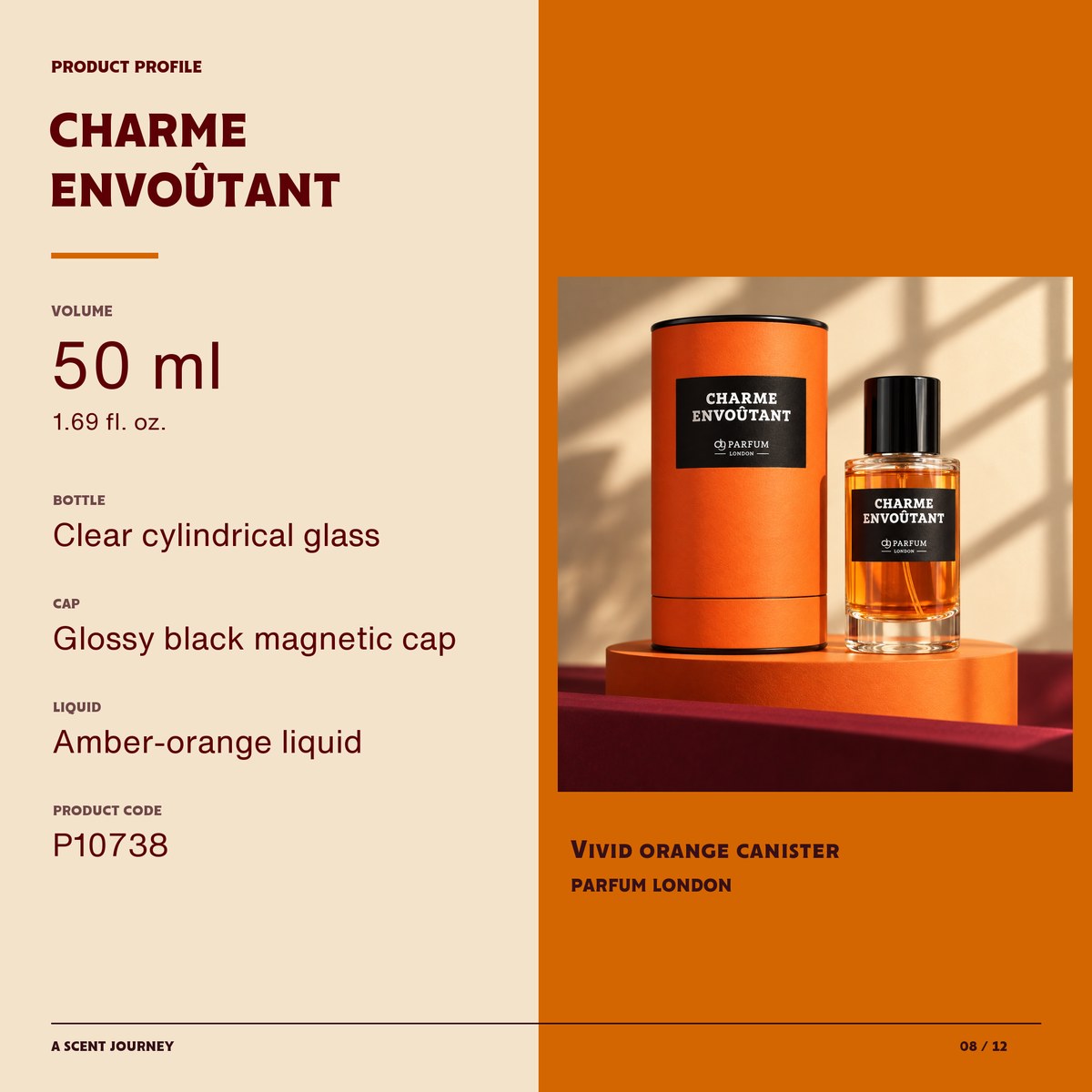 Charme Envoûtant — Product profile