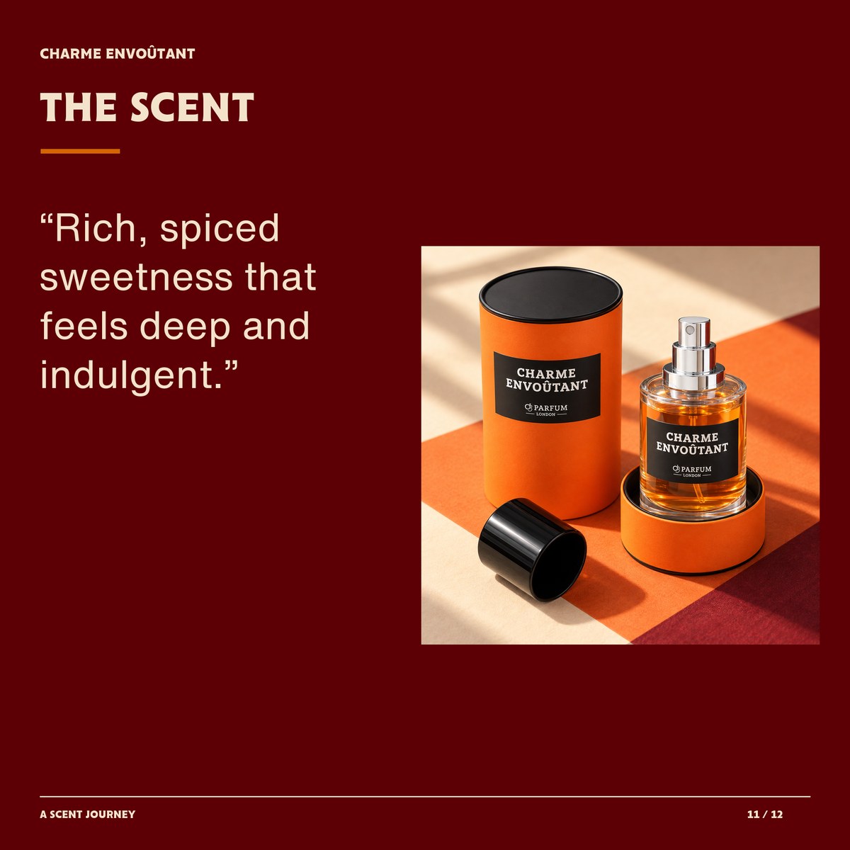 Charme Envoûtant — Scent description