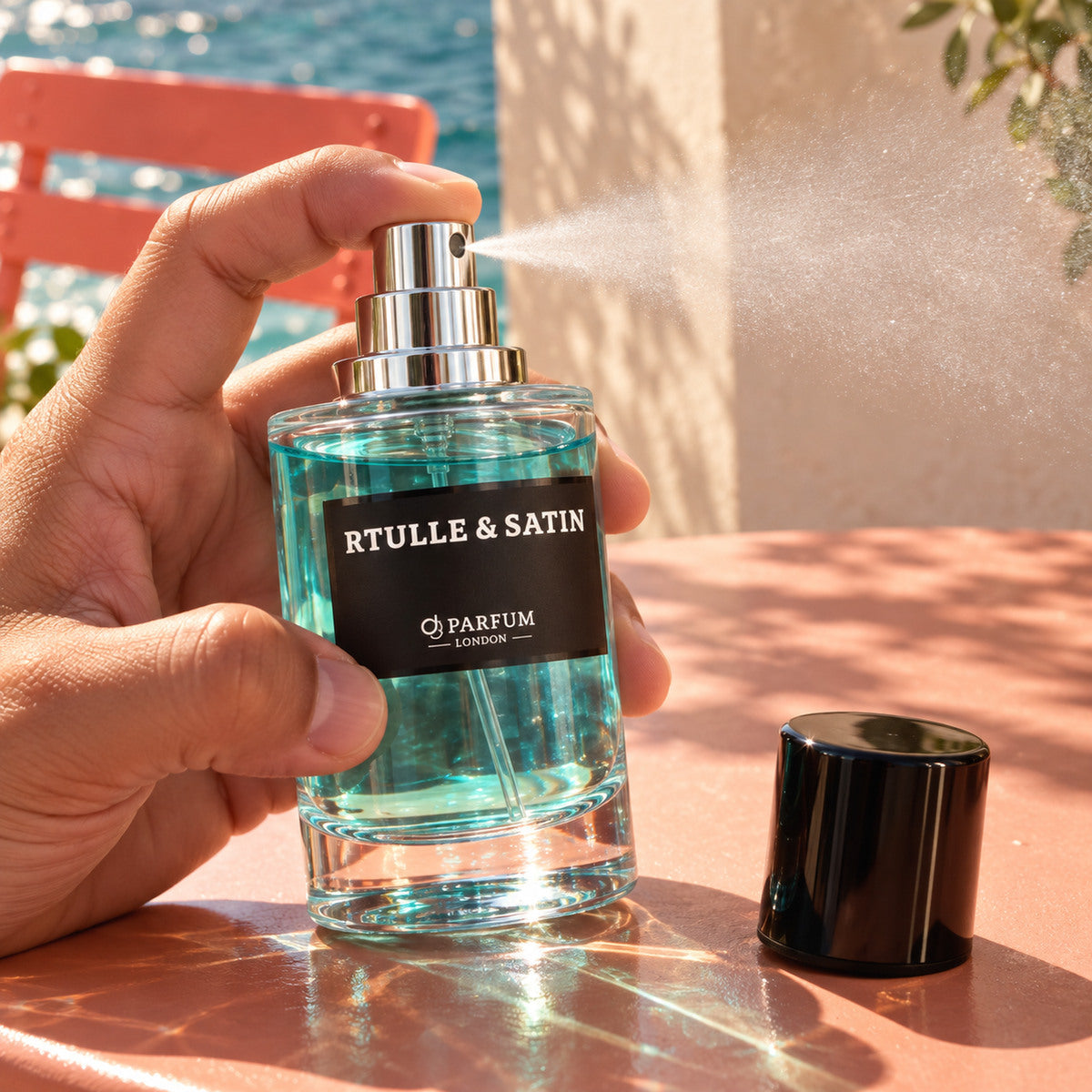 Rtulle & Satin — Spray in motion