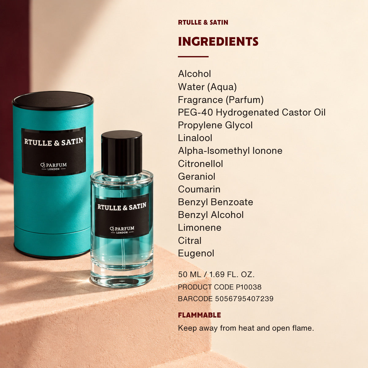 Rtulle & Satin — Ingredients and care